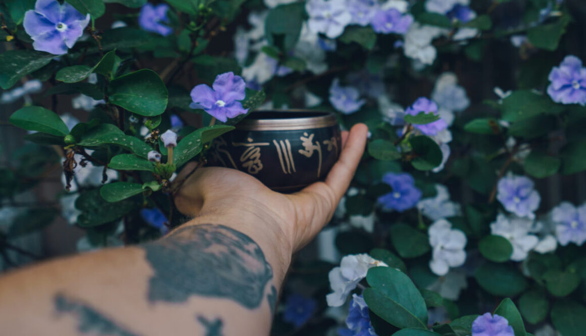 Mit Klangschalen Erholung finden